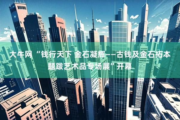 大牛网 “钱行天下 金石凝辉——古钱及金石拓本题跋艺术品专场展”开幕