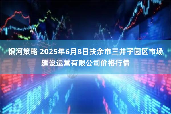 银河策略 2025年6月8日扶余市三井子园区市场建设运营有限公司价格行情